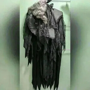 Witch Costume with Wig Adult S